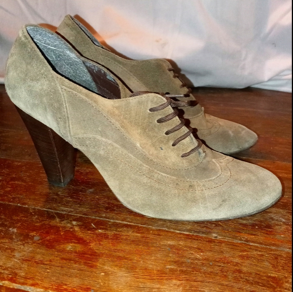 Prodotto italiano brown leather booties 41